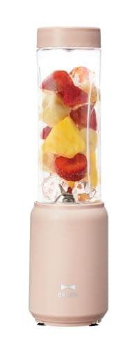 BRUNO ブルーノ ブレンダー ボトル ミニ ボトルブレンダー 氷も砕ける スムージー ミキサー コンパクト 280ml ギフト お祝い ピンク ベージュ BOE073-PBE
