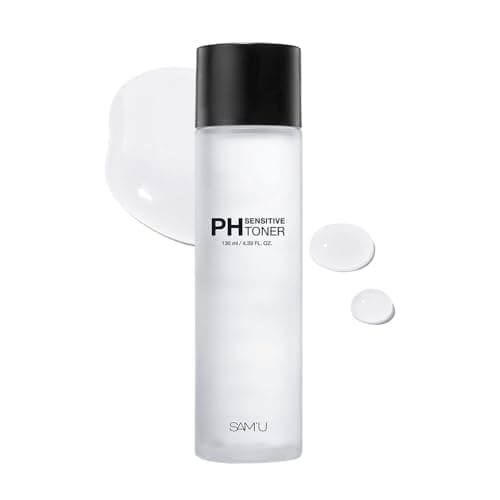 SAM'U(サミュ) PHセンシティブトナー [130ml] 化粧水 弱酸性 敏感肌 ヒアルロン酸 シカ セラミド 低刺激 保湿 べたつかない 乾燥肌 インナードライ 韓国スキンケア トナー 【公式】 [並行輸入品]