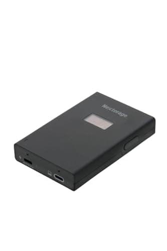 Nextorage 外付けSSD 1TB ディスプレイ搭載 国内メーカー 防塵 防滴 IP54 USB3.2 Gen2x2 20Gbps Type-C