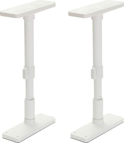 HEIAN SHINDO 家具転倒防止ポール S マットホワイト 取付高さ35~50cm 耐圧200kg UEQ-35W 平安伸銅工業