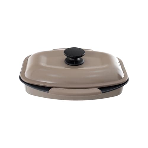 武田コーポレーション 23×20×8.5cm 電子レンジ調理・焼き魚・簡単 ブラウン 電子レンジ専用調理器BR スクエア DRC-SBR