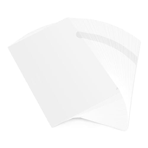 Amazonベーシック クリアファイル ドキュメントホルダー 書類整理・保護用 A4 0.2mm 100枚入 透明