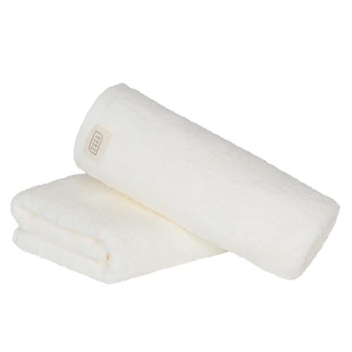 タオル研究所 [ボリュームリッチ] #003 バスタオル ホワイト 2枚セット ホテル仕様 厚手 ふかふか ボリューム 高速吸水 耐久性 綿100% 480GSM JapanTechnology
