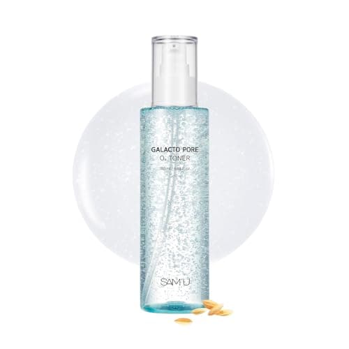 SAM'U(サミュ) ガラクトポアオーツートナー 180ml 化粧水 毛穴 引き締め 角質ケア ガラクトミセス ドクダミ PHA 低刺激 敏感肌 さっぱり 保湿 毛穴ケア 韓国スキンケア 大容量 トナー 拭き取り化粧水 【公式】
