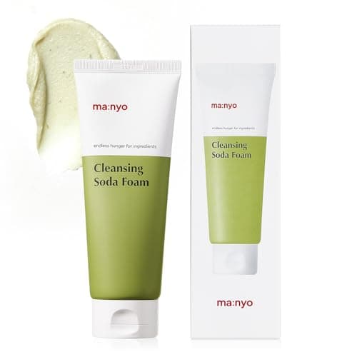 MANYO(マニョ) ピュア＆ディープ洗顔料 ソーダフォーム 150ml, 99%自然由来, 毛穴洗浄, ブラックヘッド, 角栓除去, 微細粉塵洗浄, 42種の有効成分, 低刺激, 韓国コスメ
