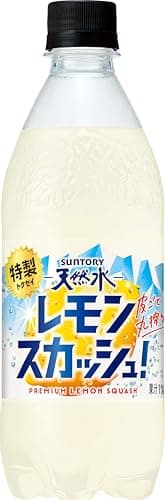 Suntory サントリー 天然水 特製レモンスカッシュ 炭酸 500ml×24本