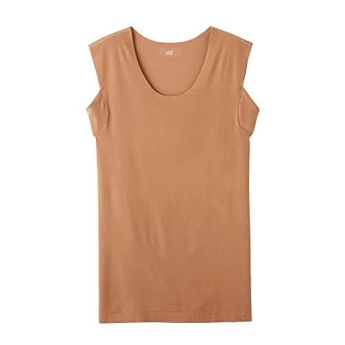 インナーシャツ YG Tシャツ専用 in.T(インティー) CUT OFFシリーズ クルーネックスリーブレス 汗取りパッド付