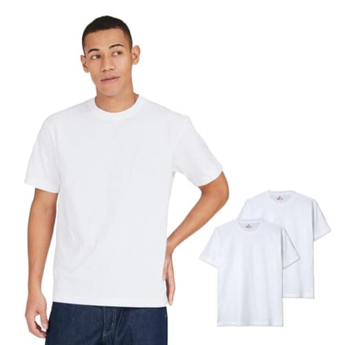 ビーフィー Tシャツ BEEFY-T 2枚組 綿100% 肉厚生地 丸胴仕様 タグレス仕様 ヘビーウェイトT H5180-2-010-S