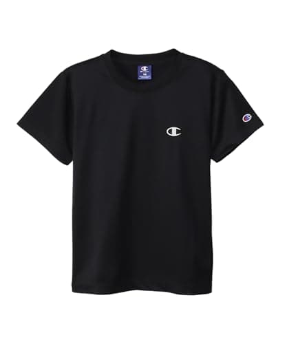 Tシャツ キッズ 半袖 丸首 吸水速乾 ワンポイントロゴ ショートスリーブTシャツ ベージックスポーツ CK-XS316-090-110