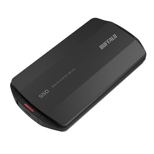バッファロー SSD-PHP4.0U3-BA [PC対応 USB3.2A/C対応 SSD 4TB ブラック]