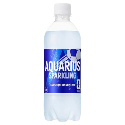 [熱中症対策] アクエリアス スパークリング 490ml PET ×24本