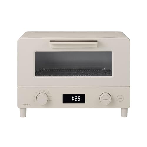 【Amazon.co.jp限定】TOSHIBA(東芝) トースター オーブントースター 2枚焼き HTR-WZ7(C)