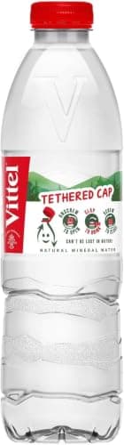 Vittel(ヴィッテル) 硬水 ナチュラルミネラルウォーター ペットボトル 500ml × 24本 (フランス ヴォージュ山脈 カルシウム マグネシウム)[正規輸入品]