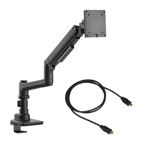 17～49型 耐荷重2～20kg iggy（イギー）快適ワークのモニターアーム LS112 ブラック