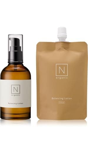 【本品+詰め替え】N organic Basic 化粧水 バランシングローション 100ml+100ml 約4ヶ月分 柑橘系の香り