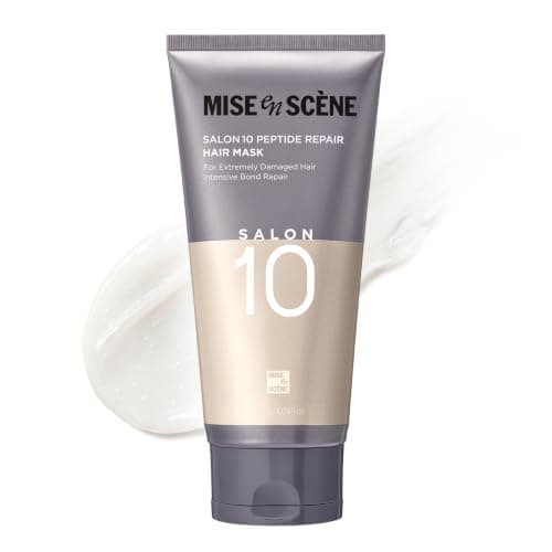 ミジャンセン 公式 サロン10 ペプチドリペア ヘアマスク 215ml イランラインの香り ダメージヘアケア 洗い流す ヘアパック ヘアトリートメント 韓国コスメ