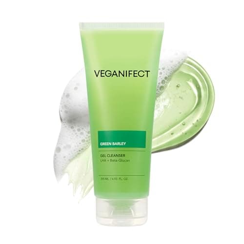 【公式・正規品】VEGANIFECT 青麦クレンジングジェル 205mL ジェル洗顔 洗顔料 毛穴汚れ 皮脂 うるおいケア 敏感肌 朝洗顔