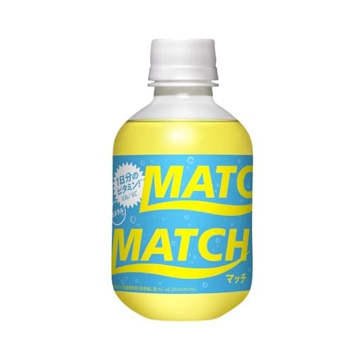 大塚食品 MATCH マッチ ペットボトル ビタミン ミネラル 微炭酸 リフレッシュ チャージ 270ミリリットル (x 24)