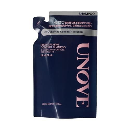【公式】UNOVE(アノブ) フリズカーミングコントロールシャンプー 大容量 ヘアケア 韓国シャンプー インバスヘアケア (詰め替え(400g))