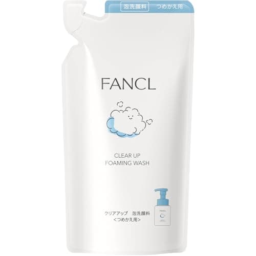 ファンケル FANCL クリアアップ 泡洗顔料 ＜医薬部外品＞ [つめかえ用] 170mL×1袋 約100回分 洗顔 泡 泡洗顔 子ども ニキビ