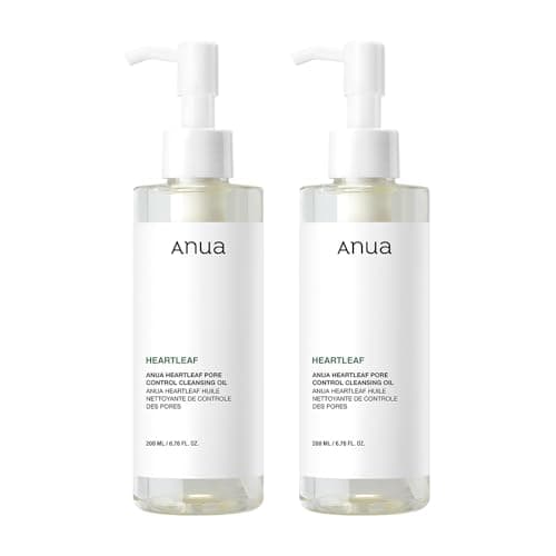 ANUA(アヌア)ドクダミポアコントロールクレンジングオイル200ml 2個セット 毛穴 角質 皮脂 黒ずみケア メイク落とし ゆらぎ肌 混合肌 heartleaf cleansing oil スキンケア【公式・正規品】