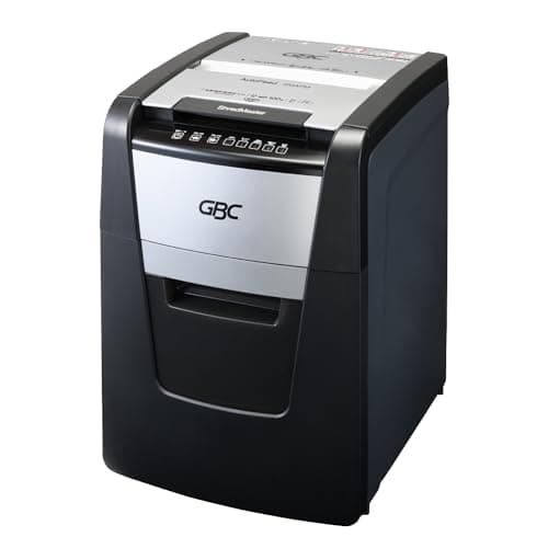 GBC オートフィードシュレッダー マイクロカット 100AFM 自動細断100枚 容量34L GSH100AFM-EAMZ ブラック