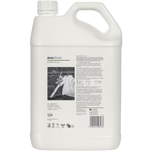 ecostore(エコストア) ランドリーリキッド 【ユーカリ】 5L 詰め替え 洗濯洗剤 洗剤 液体 肌にやさしい