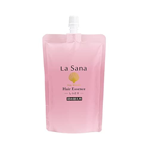 ラサーナ 海藻 ヘア エッセンス 詰め替え用 しっとり 無香料 140ml