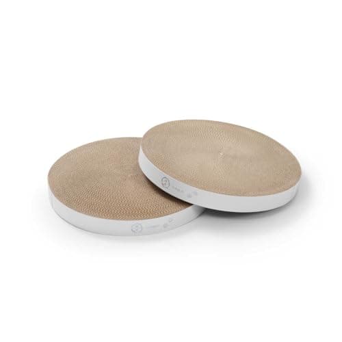 by Amazon 猫壱 バリバリボウル ホログラム交換用ホワイトつめとぎ 2個パック通常