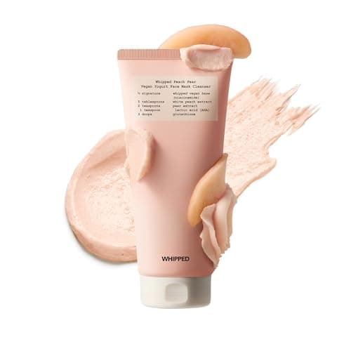 【公式】WHIPPED(ホイップド) ピーチペアヨーグルトパッククレンザー130g｜洗顔フォーム・クレンジングフォーム・スキンケア・保湿・乾燥肌・敏感肌・混合肌 | Whipped Peach Pear Yogurt vegan pack cleanser 130g