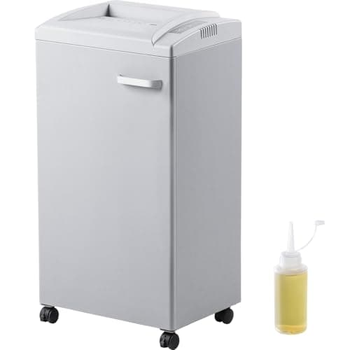 サンワダイレクト 電動 シュレッダー 業務用 60L 1125枚収容 30分連続使用 A4/20枚細断 カード対応 クロスカット
