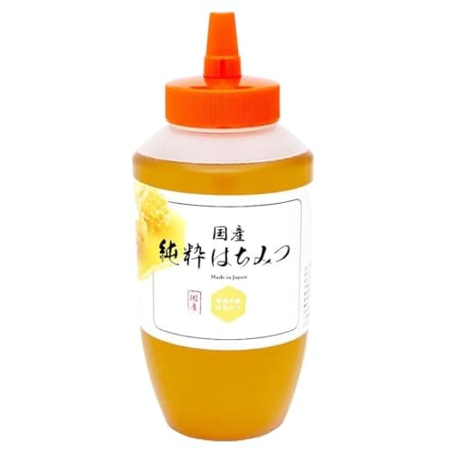 国産 純粋はちみつ 1kg 生はちみつ 非加熱 無添加 無農薬 抗生物質不使用 ドレッシングボトル 奈良の里はちみつ