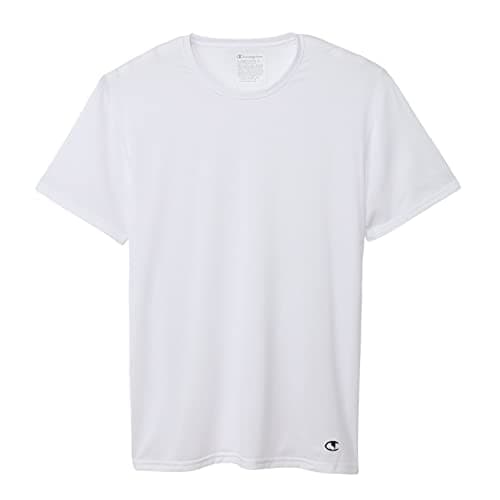 Tシャツ 半袖 丸首 抗菌防臭 吸汗速乾 通気性 ストレッチ ワンポイントロゴ クルーネックTシャツ アンダーウェアメンズ CM1EX201-010-LL