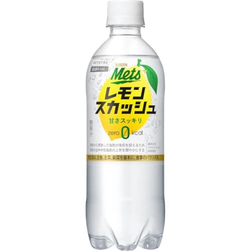 【機能性表示食品】 キリン メッツ プラス レモンスカッシュ 480ml 24本 ペットボトル 炭酸飲料 炭酸