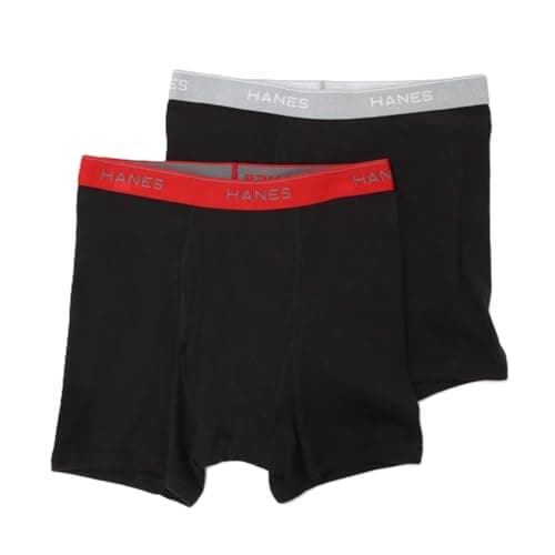 アンダーパンツ 2枚組 抗菌防臭 2P ボクサーブリーフ HM6EG701-098-L