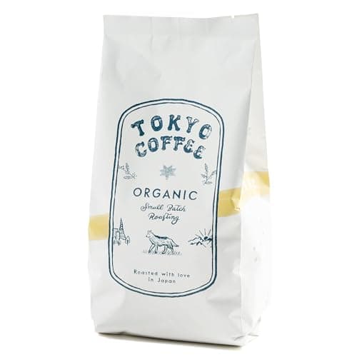 TOKYO COFFEE 東京コーヒー オリジナル オーガニック ブレンド 自家焙煎 有機JAS 珈琲豆 (豆のまま 400g)