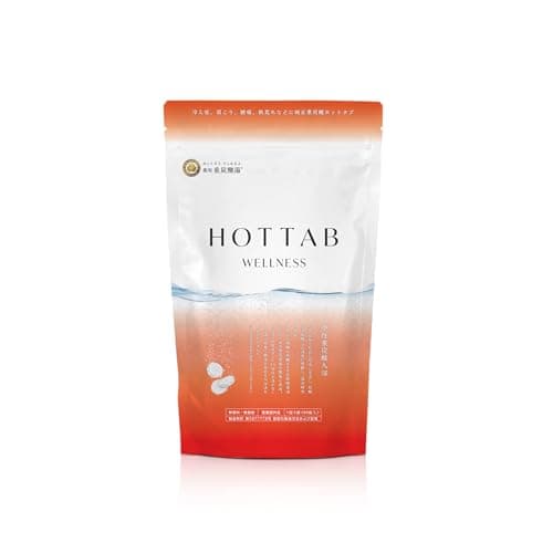 血行促進 入浴剤 HOT TAB WELLNESS 90錠 [医薬部外品] 重炭酸入浴剤 睡眠の質 改善 高める 薬用 ギフト 贈り物 プレゼント 怠さ 睡眠 保湿 乾燥対策 肩こり 腰痛 温活 疲労 温泉 冷え 睡眠不足 塩素中和 無香料