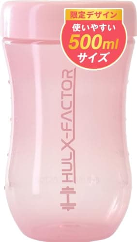 ハルクファクター プロテイン シェイカー ピンク 500ml 【限定デザイン】漏れない 小さめ おしゃれ シェーカー ボトル 半透明