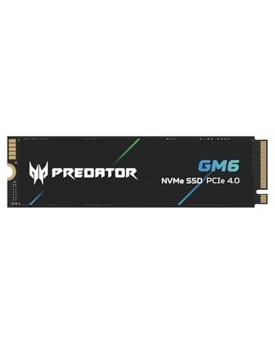 Acer Predator M.2 SSD 2TB GM6 NVMe2.0 2280 PCIe Gen4×4 超高速(最大読み取り：7200MB/s、最大書き込み：6200MB/s) 内蔵SSD 高耐久 3D NAND PS5動作確認済み メーカー5年保証