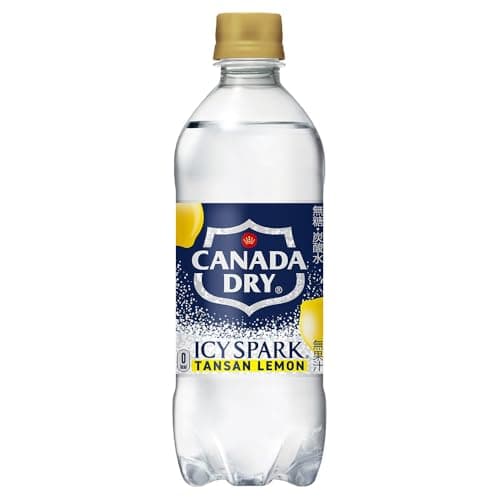 【強炭酸】コカ・コーラ アイシー・スパーク from カナダドライ レモン490mlPET ×24本