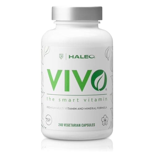 HALEO マルチビタミン ミネラル VIVO(ビボ) 厳選 自然由来原料 全32種成分 ビタミン サプリ マルチミネラル 240カプセル(30日分)