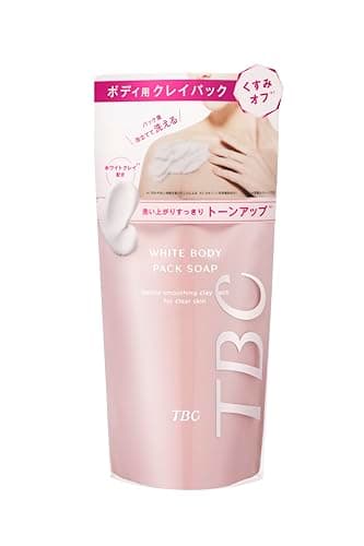 TBC ホワイト ボディパック ソープ 250g ボディソープ クレイパック くすみ 汚れ 角質 ホワイトクレイ配合 フレッシュローズのゆたかな香り