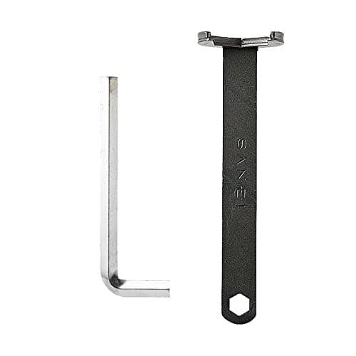SANEI(サンエイ) ナット締付工具 対辺約38mm 水栓取付 六角スパナ付 長さ210ｍｍ PR357