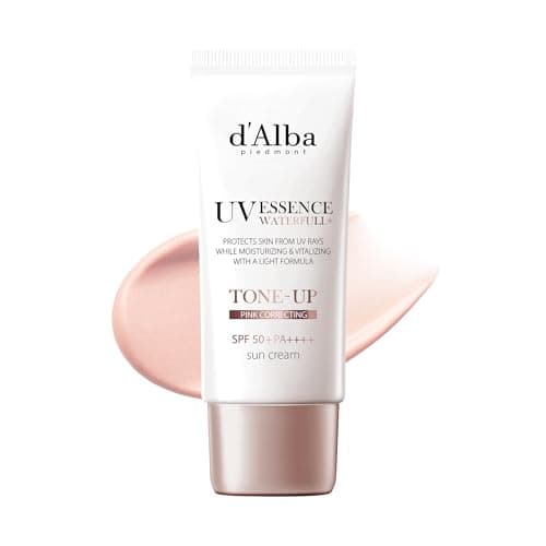 [d'Alba公式] ピンクトーンアップサンクリーム 35ml Waterfull Tone-Up Sun Cream Pink 35ml