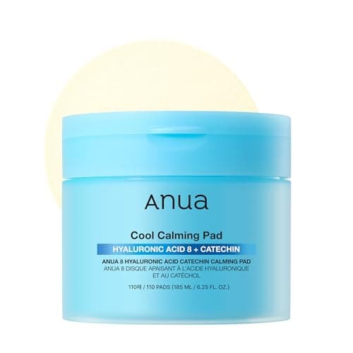 ANUA(アヌア)８ヒアルロン酸カテキンカーミングパッド(110枚) 水分 スージング クーリング うるおい 肌キメ hyaluronic acid 8 + catechin toner pad 混合肌 乾燥肌 スキンケア 韓国化粧水パッド 韓国コスメ【公式・正規品】
