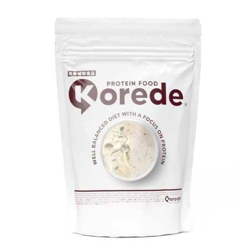 KOREDE プロテインスープ きのこチーズ 20食 400g たんぱく質50% 甘くない ソイプロテイン