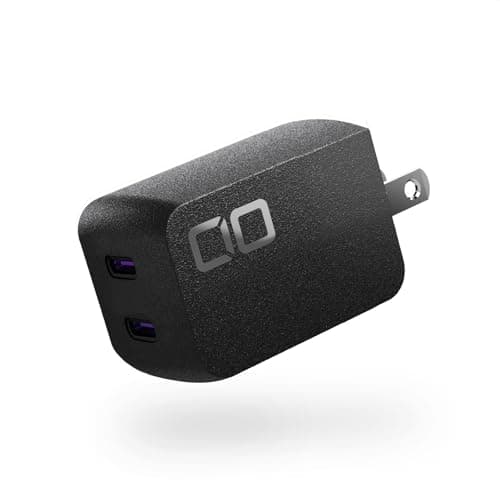 CIO NovaPort DUOⅡ 45W PD急速充電器 USB-C×2 2台同時充電 世界最小級 （ブラック）