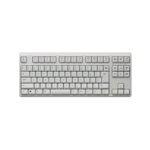 REALFORCE R4 キーボード ハイブリッド テンキーレス 30g 日本語配列 ホワイト R4HC23