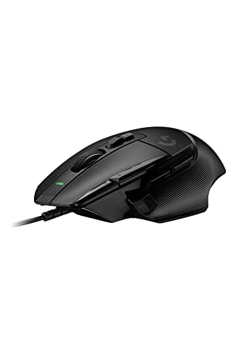 Logicool G ゲーミングマウス G502 X 有線 ゲーミング マウス G502X-BK LIGHTFORCE ハイブリッドスイッチ HERO 25K センサー 13個プログラムボタン 軽量 89g G502X ブラック PC windows mac 国内正規品 【 ファイナルファンタジー XIV 推奨モデル 】