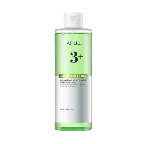 ANUA(アヌア)アゼライン酸3 CICAスキンクリアトナー250ml 化粧水 油水分バランス 皮脂 角質 毛穴ケア azelaic toner ゆらぎ肌 混合肌 オイリー肌 スキンケア【公式・正規品】